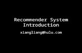 Recommender system   introduction