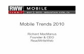 RWW Mobile Summit Keynote Presentation, May 2010