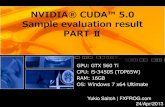 Nvidia® cuda™ 5 sample evaluationresult_2