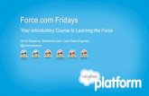 Force.com Friday: Intro to Force.com
