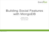 Creating social features at BranchOut using MongoDB