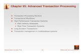 25 Advanced Transaction Processing