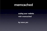 Memcached Code Camp 2009