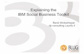 BLUG 2011 - Explaining the IBM Social Business Toolkit