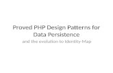 Proved PHP Design Patterns for Data Persistence