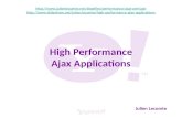 High Performance Ajax Applications 1197671494632682 2