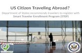 US Citizens Traveling Abroad? Register With STEP