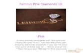 Ten Famous Pink Diamonds