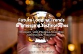 WHLA Future Lodging Trends and Emerging Technologies Robert K Cole