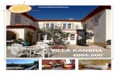 Villa Kansha for sale direct from owner