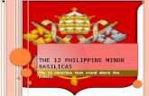 The 12 philippine minor basilicas