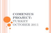 Comenius project turkey