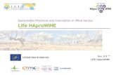 ISLE Professionalization Fair 2. Soledad Gómez González: "Sustainable  Practices & Innovation in Wine Sector: LIFE HAproWINE"