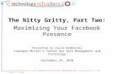 Maximizing Your Facebook Presence
