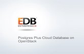 Postgres Plus Cloud Database on OpenStack