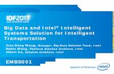 Big Data and Intel® Intelligent Systems Solution for Intelligent transportation