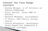 Free range learners