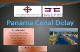 Panama canal expansion delay