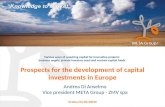 Andrea Di Anselmo - Prospects for the development of capital investments in Europe