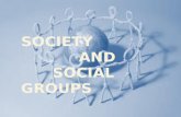 Society and social groups
