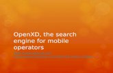 OpenXD, the search engine for mobile operators