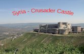 Syria  Crusader castle