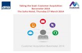 Taking the lead: Customer acquisition barometer 2014