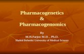 Genetic in pharmacology (pharmacogenomic)