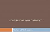Process variation and continuous improvements