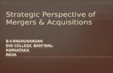 Strategic Perspective Of Mergers & Acquisitions-B.V.Raghunandan