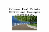 Kelowna Real Estate Market and Okanagan Desirability