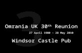 Omrania UK 30th Reunion FINAL