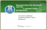 Reorganizing the Research Library: a system-wide perspective (CMU)