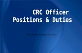 UMass CRC - Officer duties positions identites