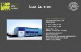Lux Lumen projects