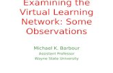 NZ MoE 2011 - Examining the Virtual Learning Network: Some Observations