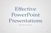 Shirelle thomas effective power point presentations