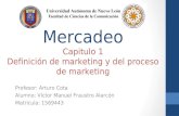 Capitulo 1 "Definición de marketing y del proceso de marketing"
