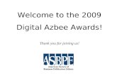 2009 Digital Azbee Award Winners