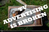 TV Advertising Is Broken