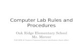 Computer Lab Rules And Procedures Ss