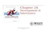Lecture 4 development & inheritance