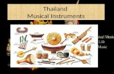 Thailand Music Instrument