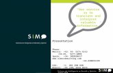 SIMO Consulting Market Research Intelligence