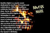 Bonfire night info