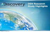DEN Research Study Highlights