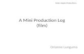 Production log final