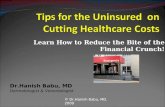 Tips For The Uninsured On Cutting The Healthcare Costs