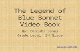 The Legend Of Blue Bonnet Video Book