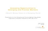 Emerging and Frontier Markets Overview - May 2013 - Singularis, Barcelona